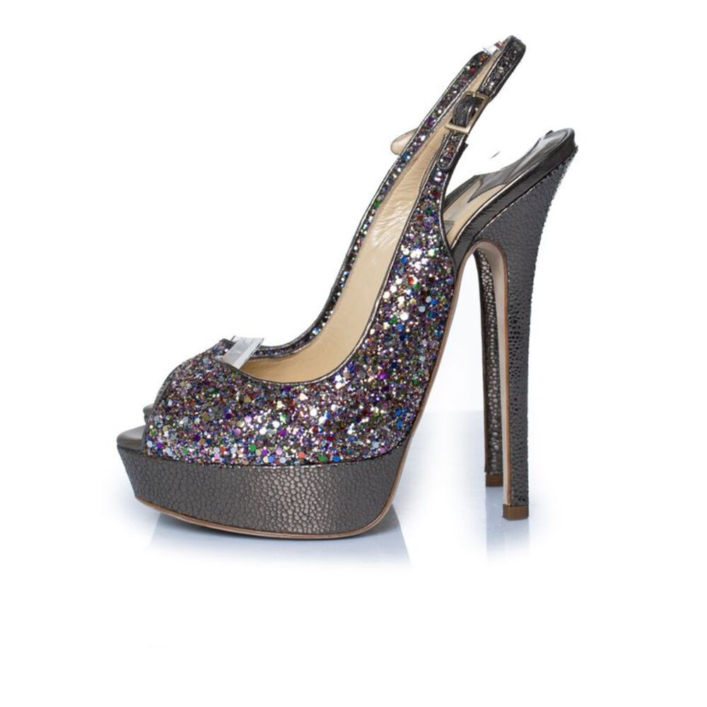 Jimmy Choo Glitter pumps - Picture 2 of 7